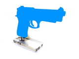 9mm Double Stack Acrylic Pistol Stand