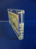 Acrylic Single Bank Note Frame Currency Display