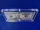 Acrylic Single Bank Note Frame Currency Display