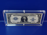 Acrylic Silver Certificate Large Currency Display