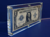 Acrylic Silver Certificate Large Currency Display