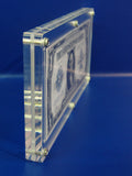Acrylic Silver Certificate Large Currency Display