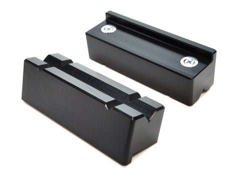 4" Multi Purpose Magnetic Vise V Groove Soft Jaw Pad